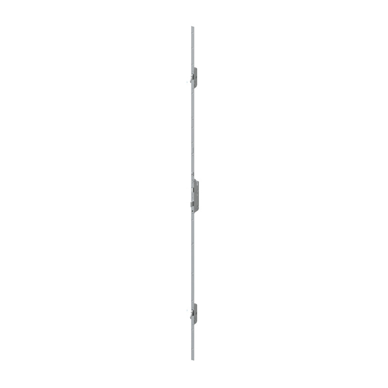 Cerradura 3 PUNTOS AUTOMATICA FRENTE PLANO 24 2 GANCHOS M2 AV4D 5098717R 35 DERECHA 2100X24MM WK