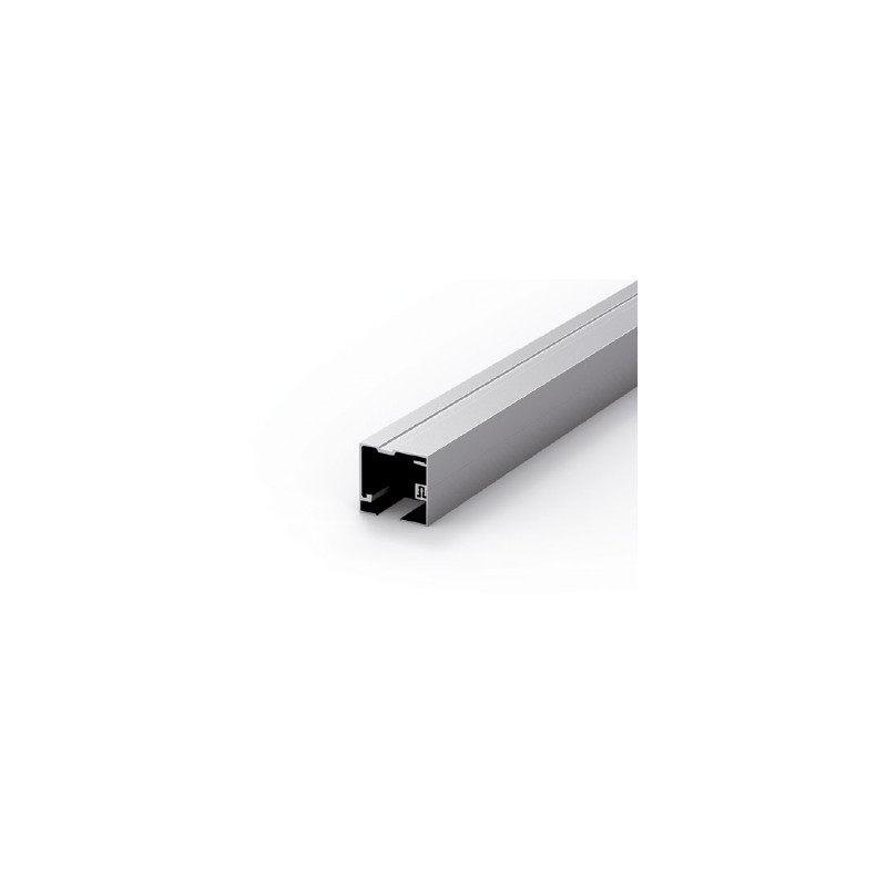 GUIA TECHO 2333 UNIKGLASS 100KG ANODIZADO PLATA 3 METROS KL