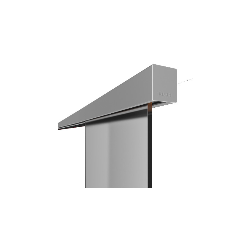 GUIA TECHO PARED 3332 SK GLASS 80 ANODIZADO PLATA 2 METROS KL