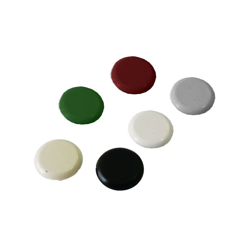 TAPON AGUJERO PERFIL 12MM BLANCO 1 LOTTO B.9016 9010 MS