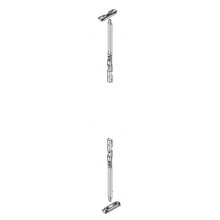 PASADOR 9214 2   HOJA OSCILO OCULTO METALICO MR