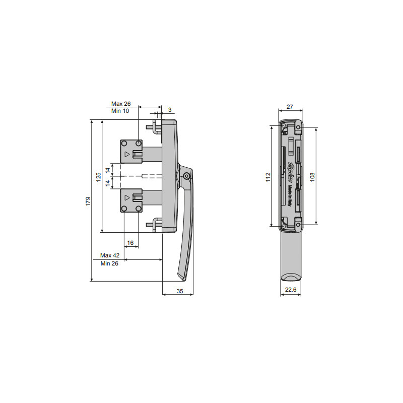 Cremona AP. EXT. PLANA GAIA 1806A 58 BLANCA FP, detalle 2