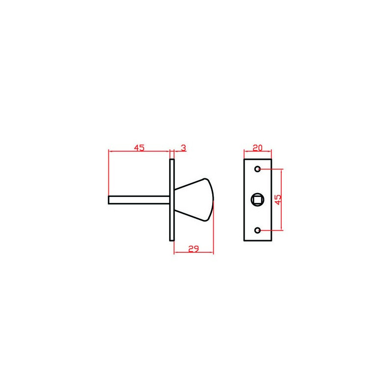 MULETILLA FC M ALUMINIO PLATA 45MM MA - detalle 2