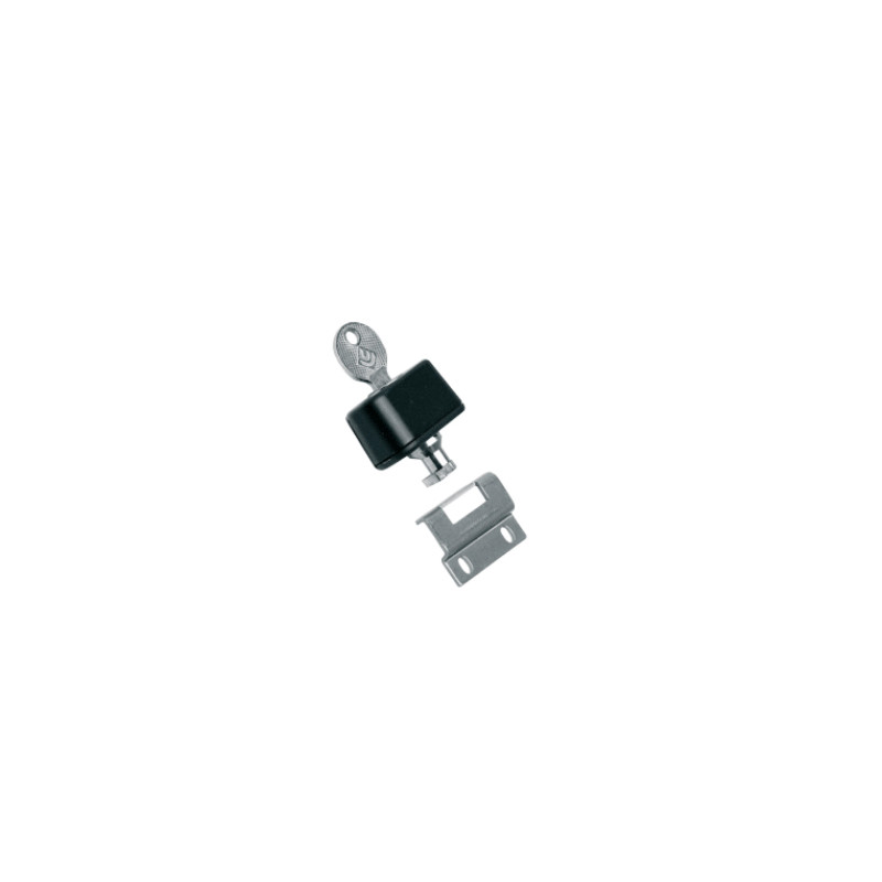 CERRADURA 1 PUNTO 3022.1K NEGRO CON LLAVE IGUAL APERTURA OSC.LOGICA MS