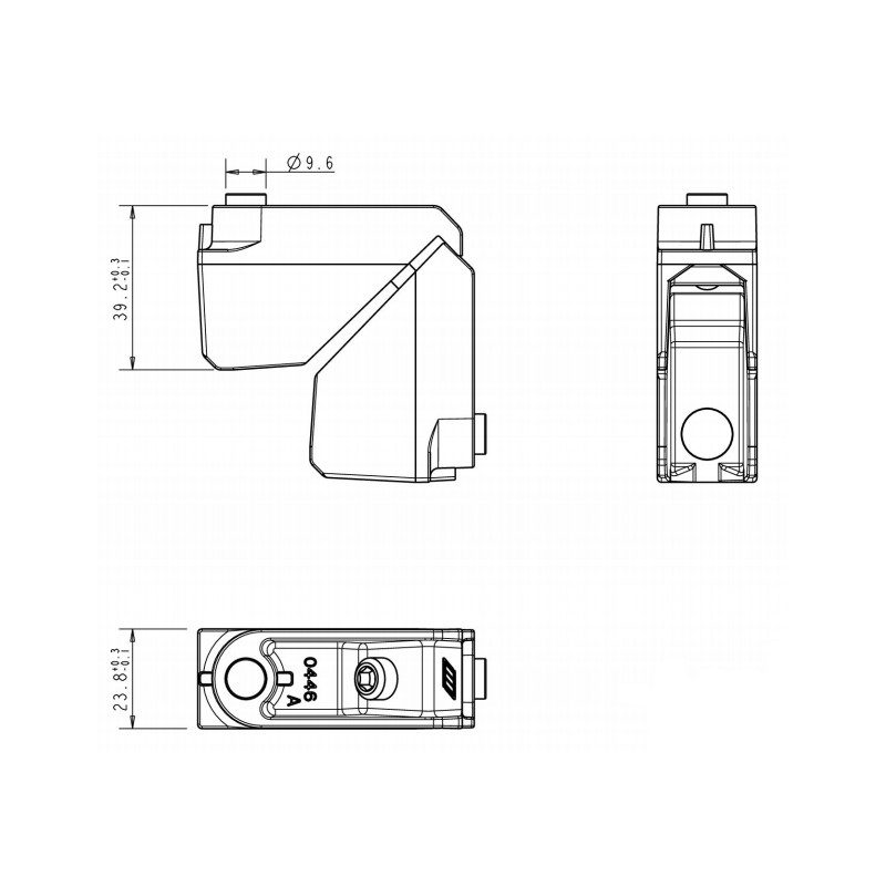 ESCUADRA 0446  2620  23 8X39 2 MUELLE ALFIL 4500 ALFIL 4800 MN - detalle 2