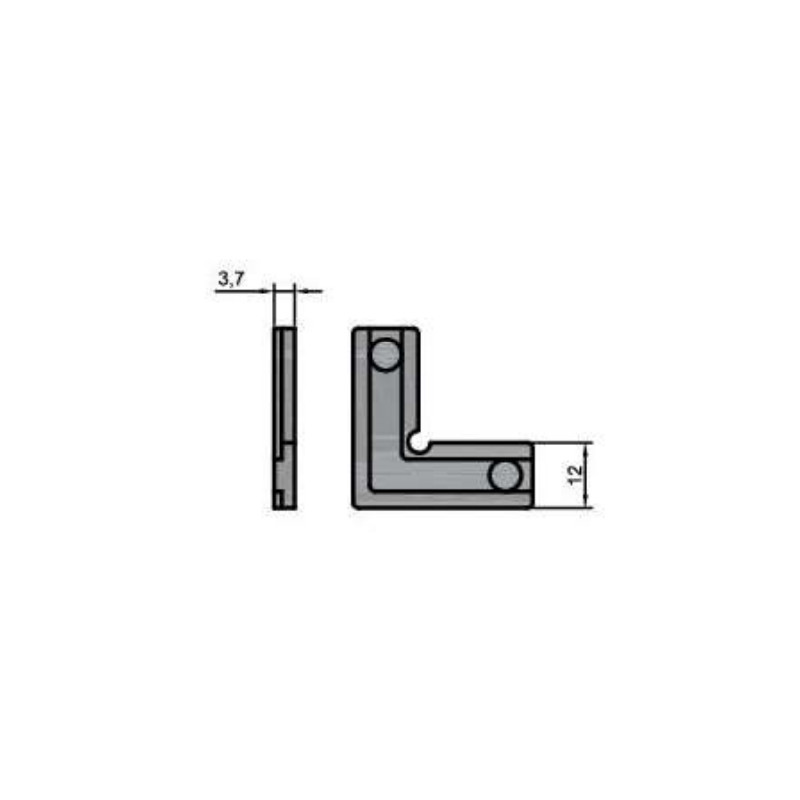 ESCUADRA ALINEACION 6 26123  400804  R FORRO THERMIA CENTROALUM FJ - detalle 2