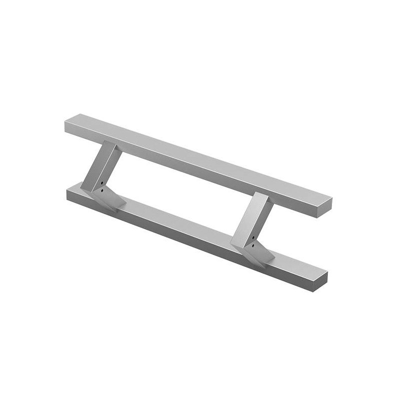TIRADOR INOX RECTANGULAR 45 DOBLE 114PR1200140045 1200 1400MM MD