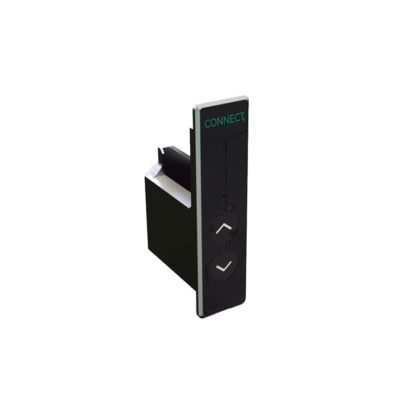 PULSADOR DE PERSIANA ELECTRONICO CONNECT 1 NEGRO IF