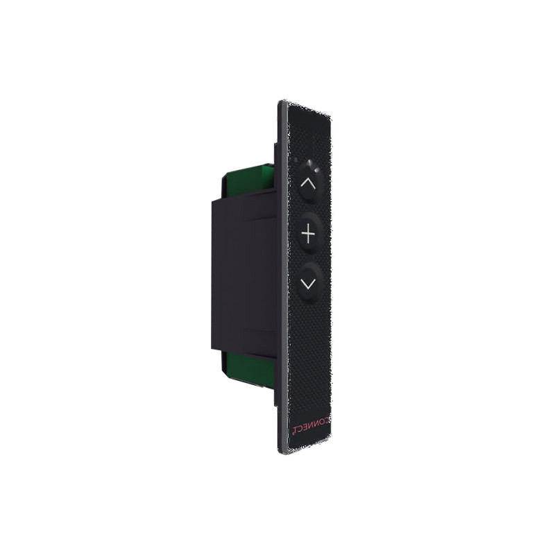 PULSADOR DE PERSIANA ELECTRONICO CONNECT 2 NEGRO IF
