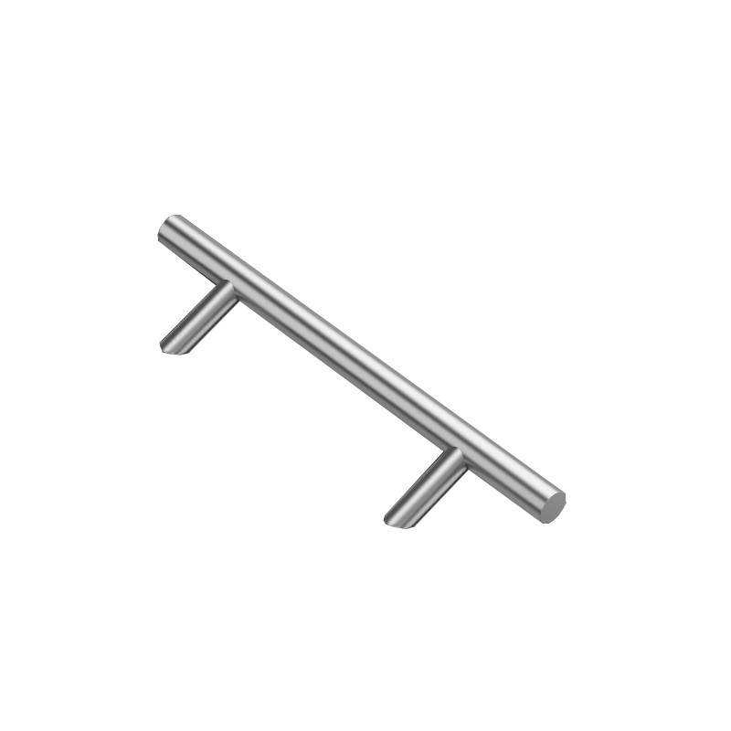 TIRADOR INOX REDONDO 45 SIMPLE 104.SS.1200.45 MD 1200 1400MM