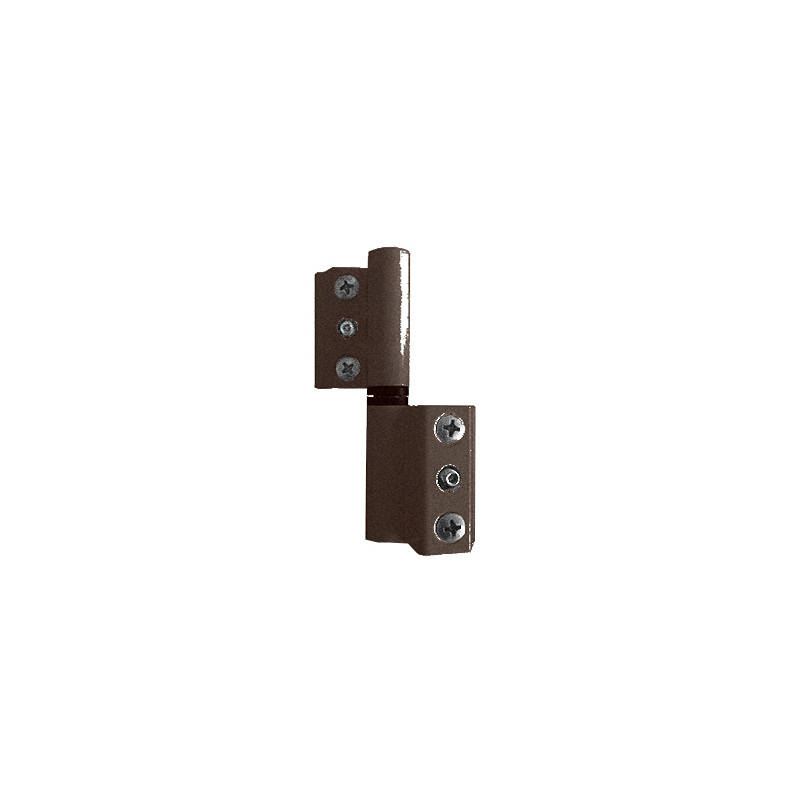 BISAGRA CE 1070.1 RAL 8014 TXT IZQUIERDA E.I. P.I. DB