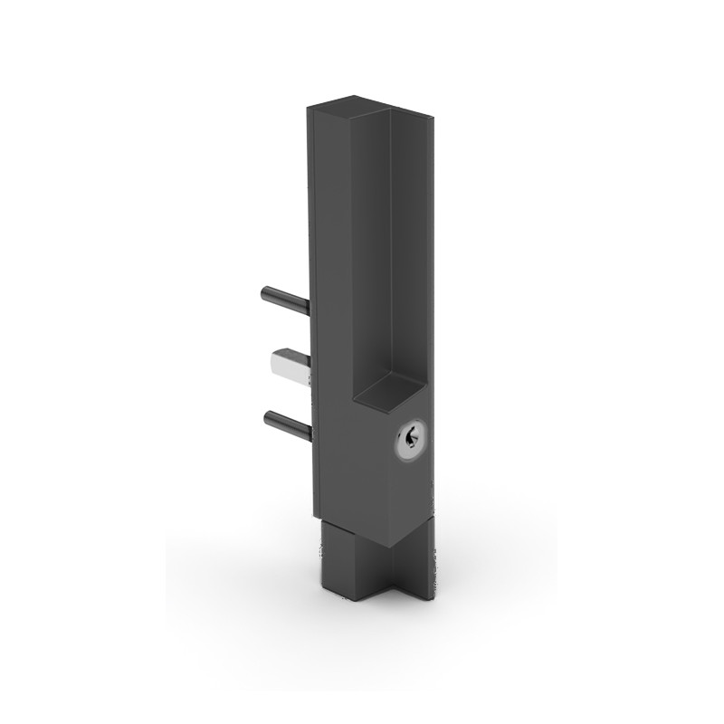CIERRE MULTIFUNCION CON LLAVE BALCONERA EDGE NEGRO DERECHA NI