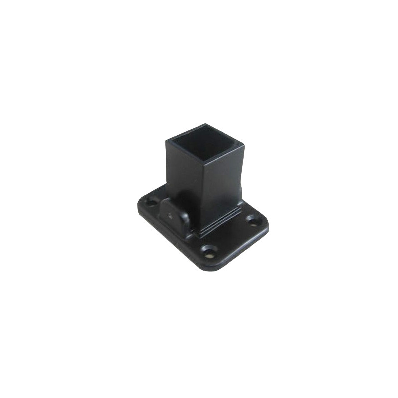 PIE BARANDILLA NEGRO 40X40 y 30X30 ALUMINIO FR
