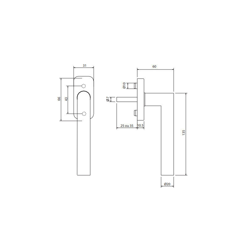 MANILLA MULTIFUNCION 10927 45 ACERO INOX SF - detalle 2