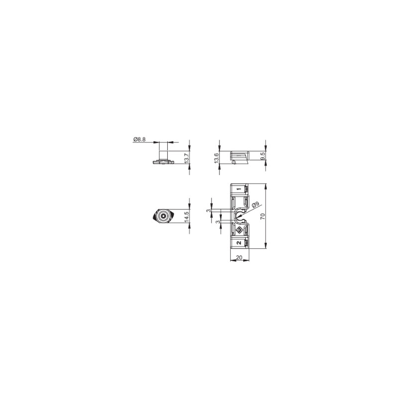 CLIP RETENEDOR CE 4220.1 MS - detalle 2