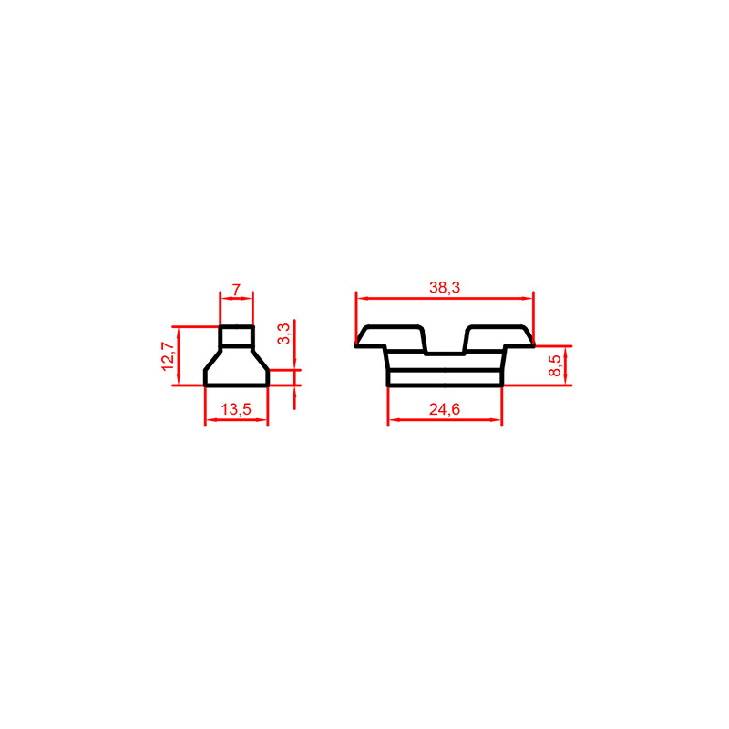 CONTRACIERRE S P 92 S AL 24 ELITE PUERTA C 9001 20 8 Z FB - detalle 2