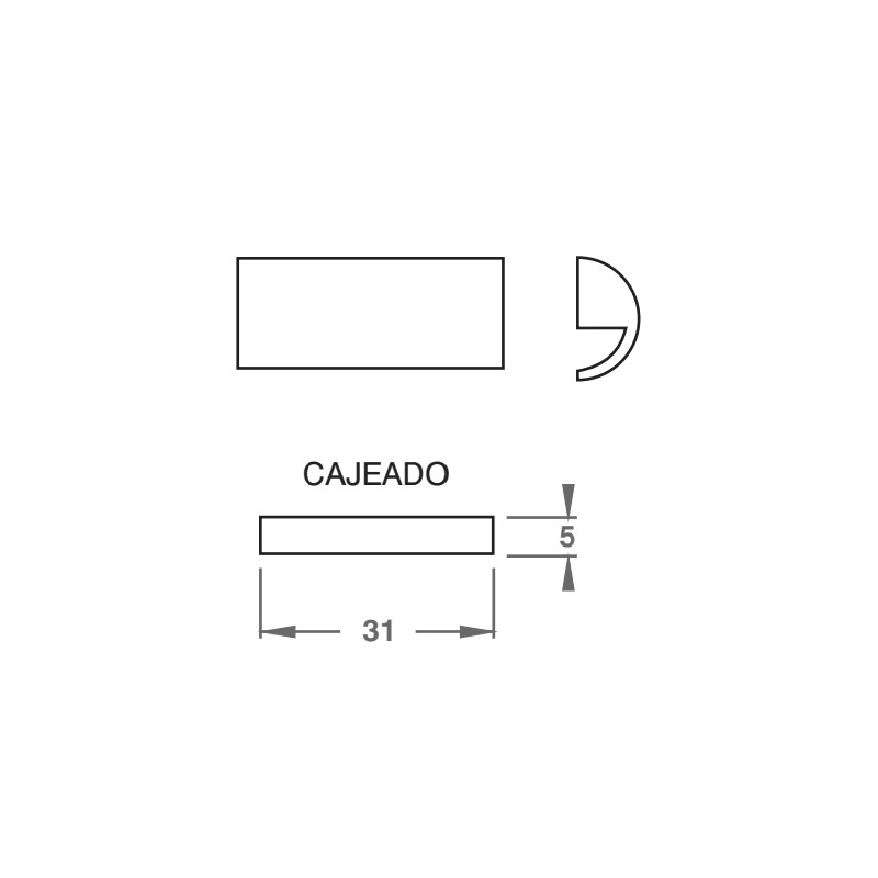 DEFLECTOR TT REDONDO BLANCO TB - detalle 2