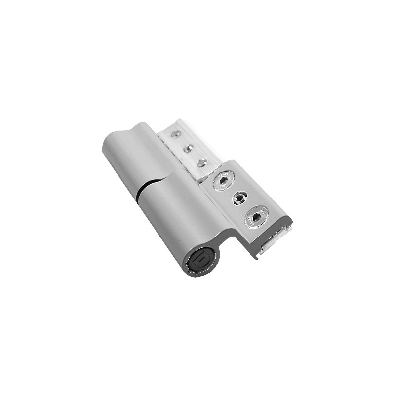 BISAGRA PUERTA CE D1084 ANODIZADO PLATA 2500 80KG 110mm E.I. DB