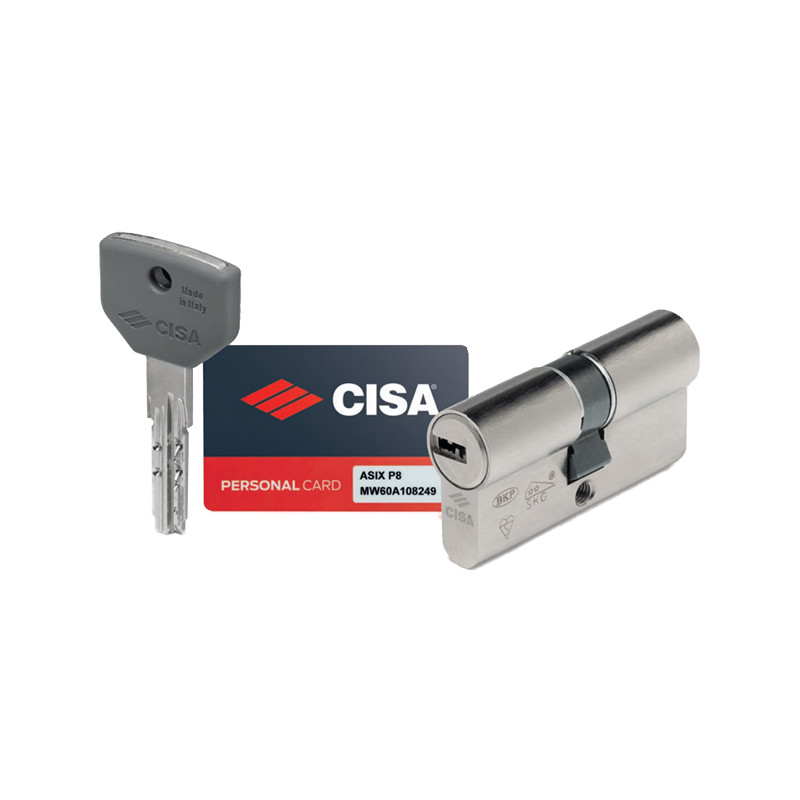 CILINDRO 5050 SEGURIDAD NIQUELADO ASIX P8 1.0Q311.23.0.1200 CS