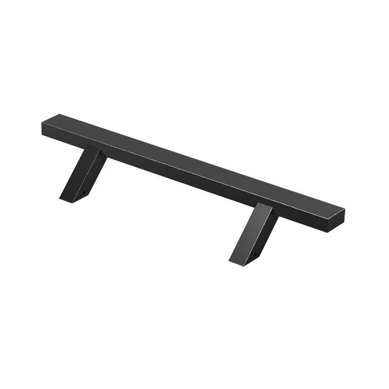 TIRADOR negro RECTANGULAR 45 SIMPLE 104PR12001400.45.9005 1200 1400MM MD
