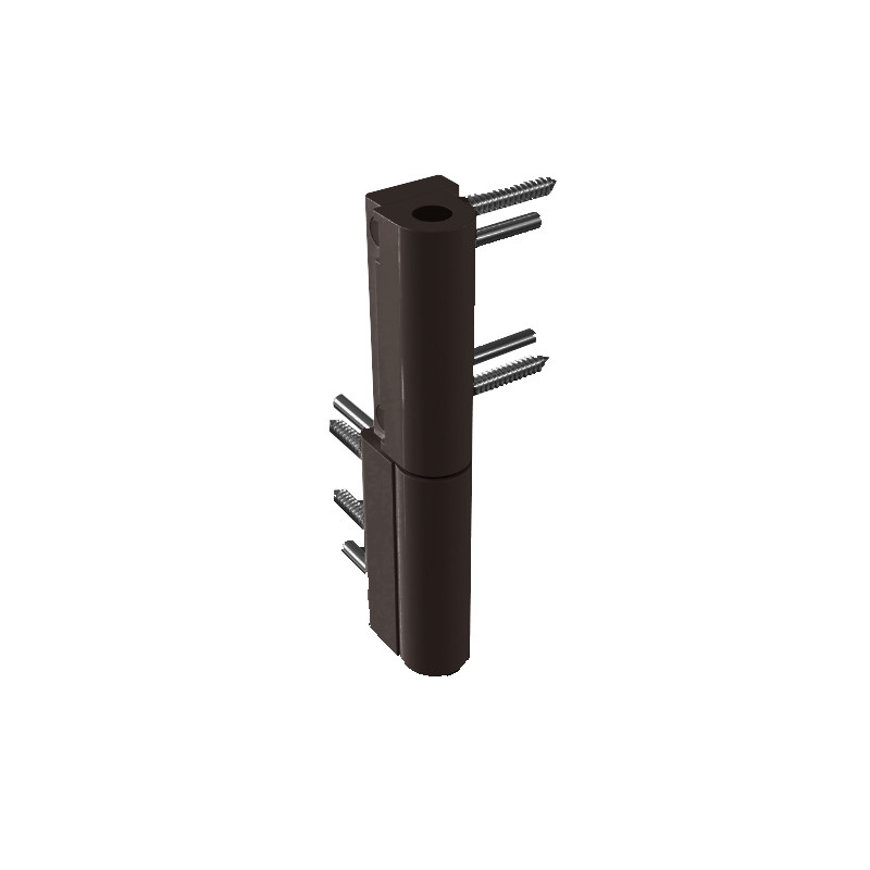 Bisagra puerta PVC KT RN K72150000 marrón RAL 8077 DH