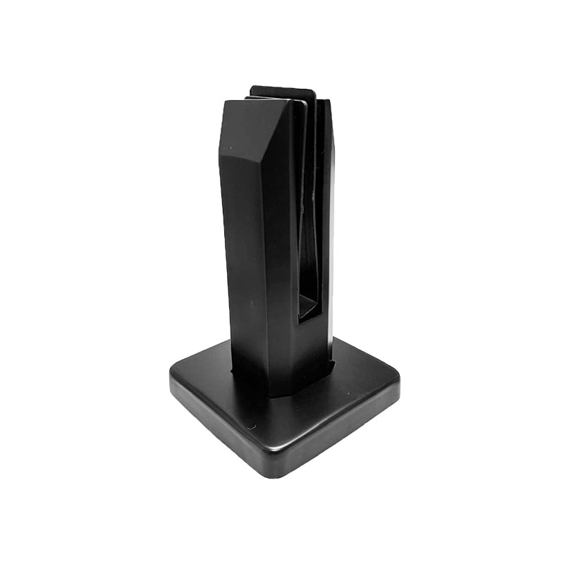 PINZA BARANDILLA SP 160 NEGRO AISI 316 VIDRIO 12 16MM