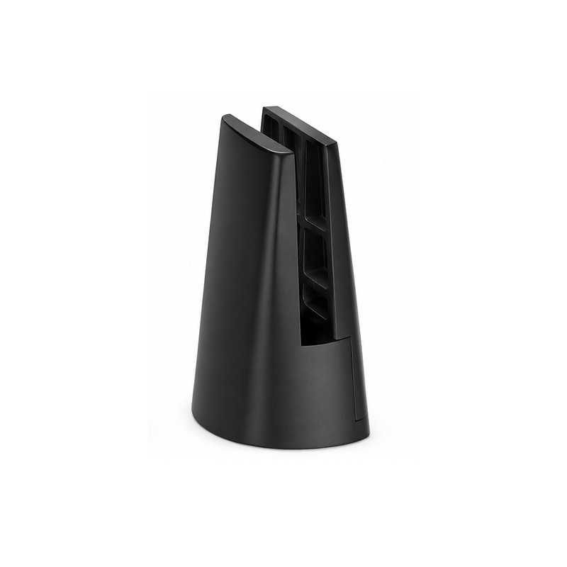 PINZA BARANDILLA REGULABLE Y 600 NEGRA AISI 316 VIDRIO 12 20MM HE