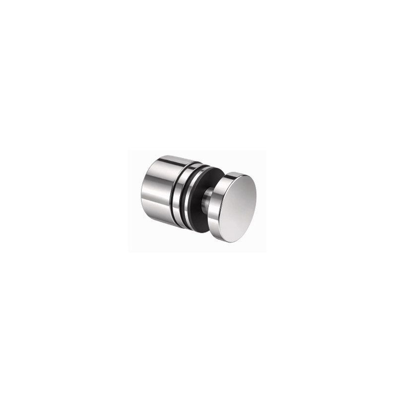 BOTON REGULABLE D50x40 50MM A350 PSS INOX BRILLO AISI 316 VIDRIO 8 21 52MM HE