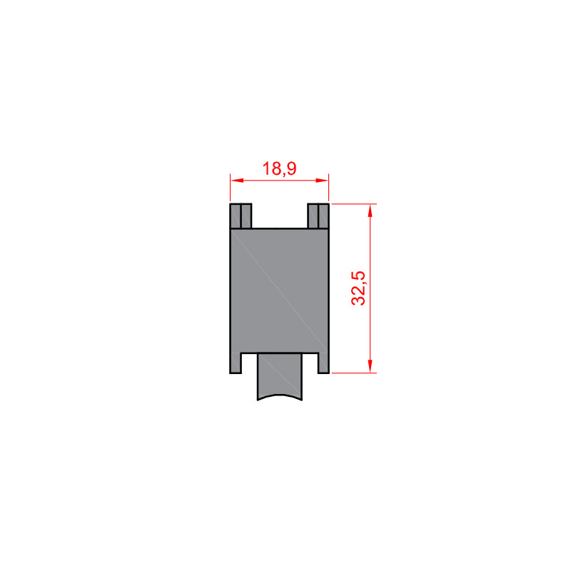 RUEDA S P 92 ZAMAK ROD. BOLAS R.AL 24 REGULABLE HE - detalle 2