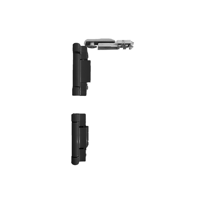 BISAGRA OSCILO 9210 NEGRO 2 HOJA REGULABLE JGO MR