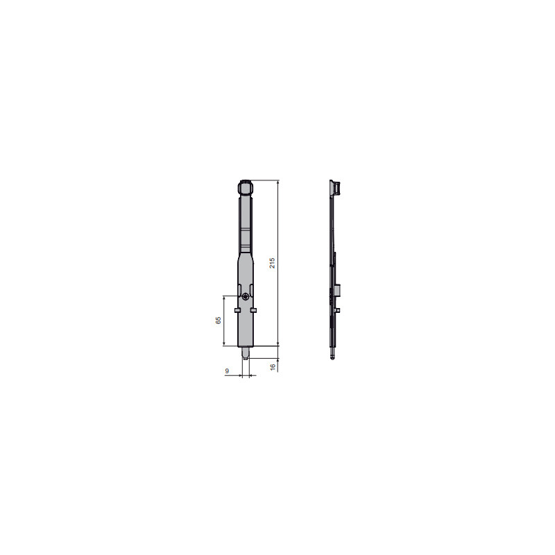 PASADOR INFERIOR 1504B 2 HOJA OSCILO GALICUBE MAGICUBE FP - detalle 2