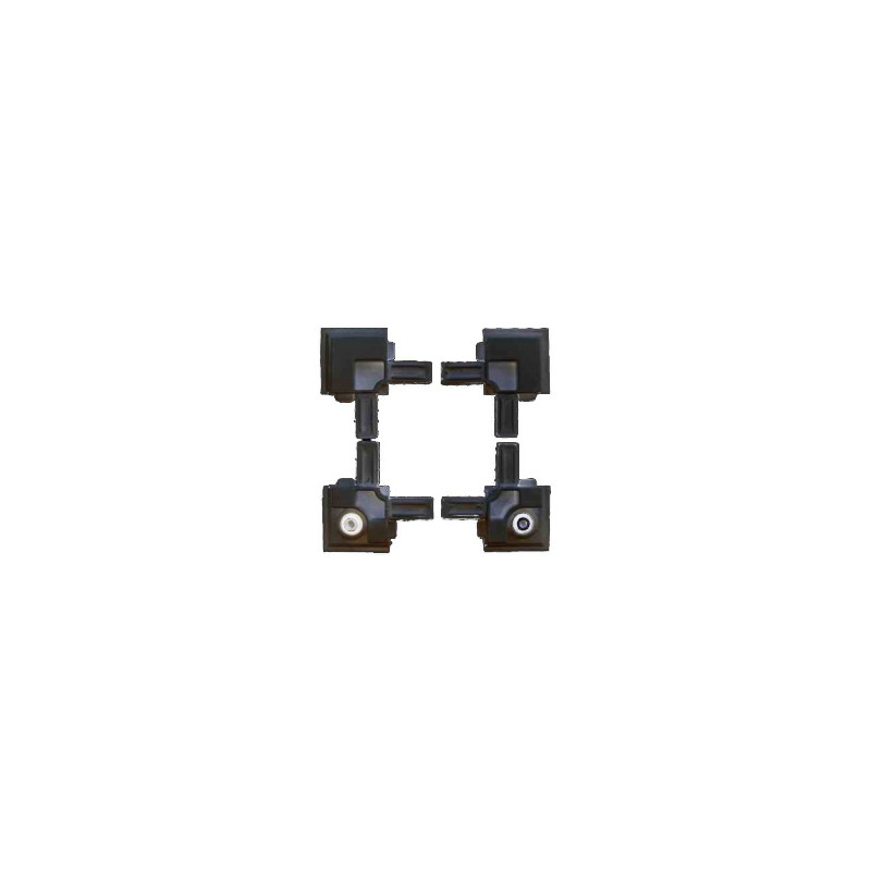 KIT MOSQUITERA NEGRO CURVO PERFILEX V6 VG