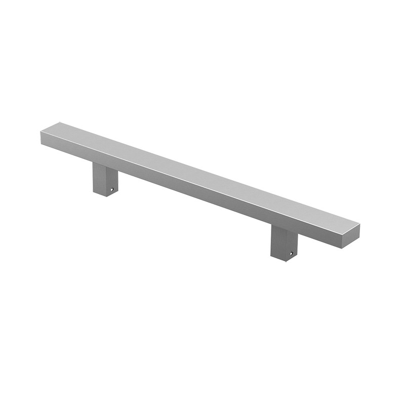 TIRADOR INOX RECTANGULAR 90 SIMPLE 104PR120090 1200 1400MM MD