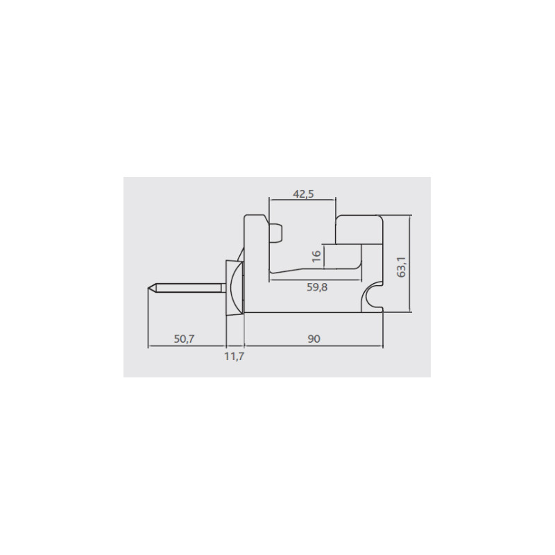 GRILLO TOP BLANCO REF. 221 B 1 HOJA LV - detalle 2