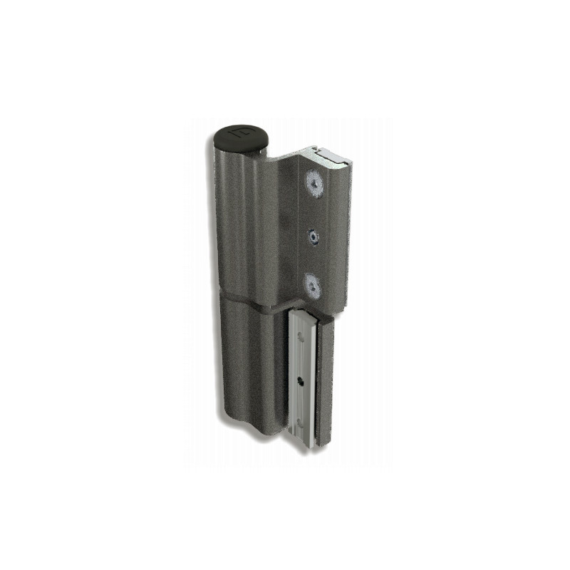 Bisagra PUERTA CE 3000 RAL 7022 TXT 100KG 140mm DB