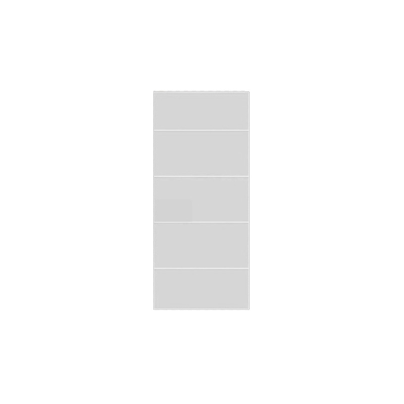 PANEL PVC MODELO LR4 BLANCO 9010 4 rayas 2000X800X24 BR