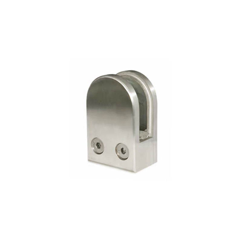 PINZA MACIZA REDONDA BASE PLANA 38.0024 IBR X2160000 INOX BRILLO AISI 316 50x40MM IN