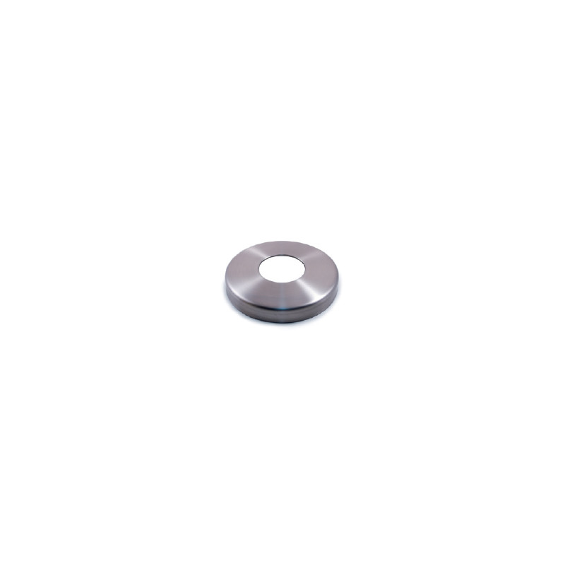 EMBELLECEDOR E020 LISO INOX SATINADO AISI 304 TUBO 42,4MM IN