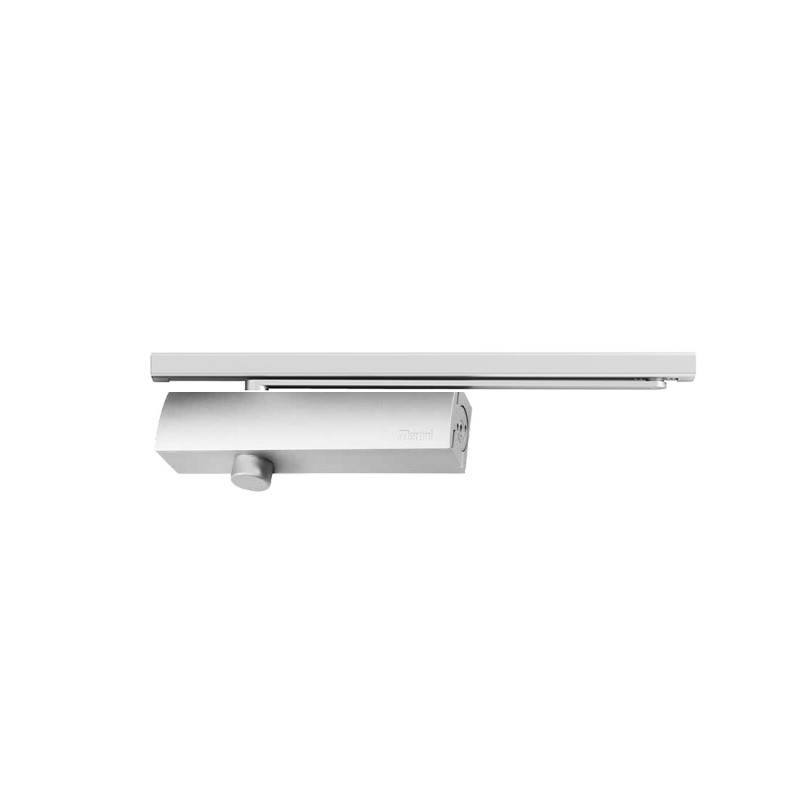 CIERRAPUERTAS CON RETENCION BRAZO DESLIZANTE DC310 BLANCO 80KG FUERZA 2 5 CV