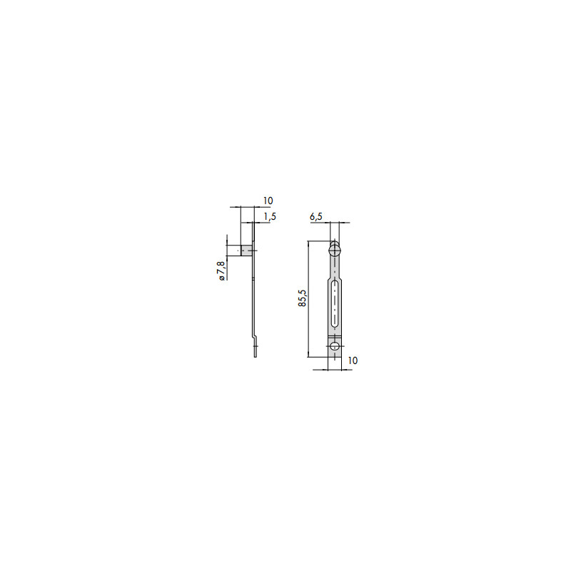 KIT PAREJA DE ENGANCHE 06442.00.0.0 CISA 49225 CS - detalle 2