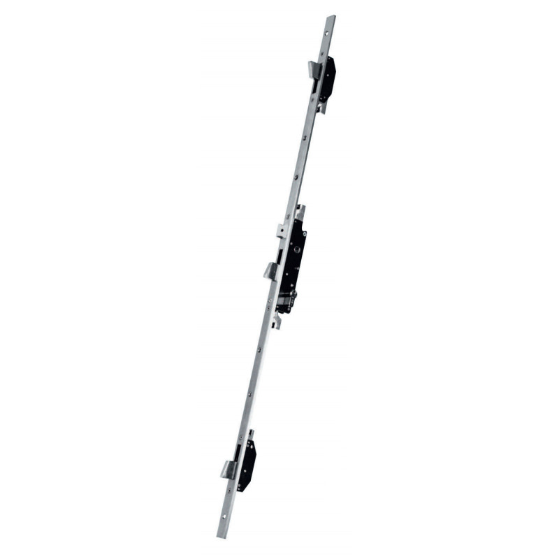 CERRADURA 3 PUNTOS FRENTE PLANO PICAPORTE Y NORMAL 7717 FTPE E.35 GN