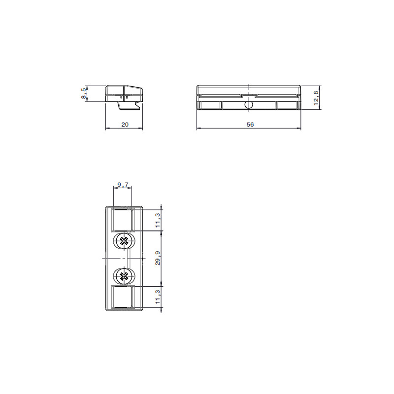 CERRADERO SIMPLE SUPERIOR WG0S910 ZG 4135A GALICUBE ZAMAK CE FP - detalle 2