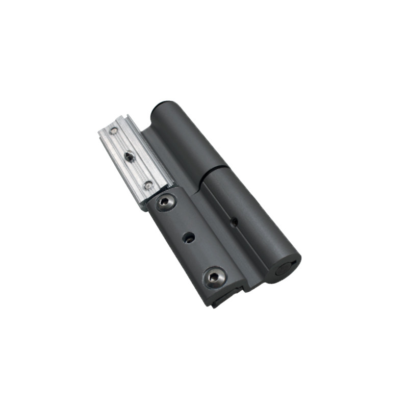 BISAGRA PUERTA CE SLIM RAPID 8060 NEGRA 120KG E.I. MS