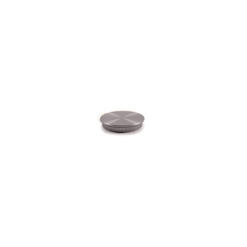 TAPON 38.2060 ISA E01151316 INOX SATINADO AISI 304 TUBO DE 42mm IN