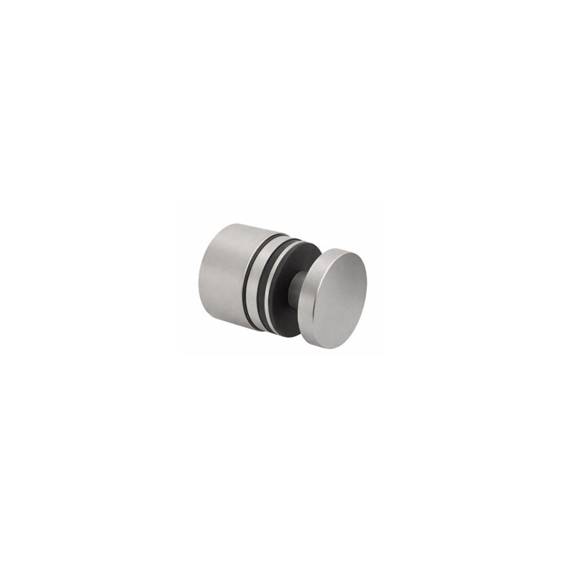 BOTON REGULABLE D50x40 50MM A350 SSS INOX SATINADO AISI 316 VIDRIO 8 21 52MM HE