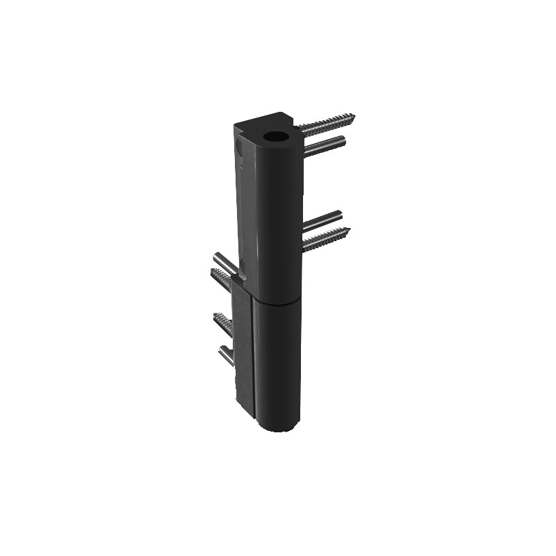 Bisagra puerta PVC KT RN K72190000 negra 9005 mate DH