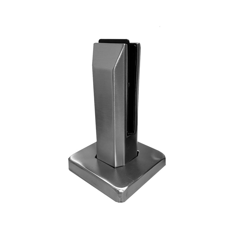 PINZA BARANDILLA SP 160 SSS ACERO INOX SATINADO AISI 316 VIDRIO 12 16MM