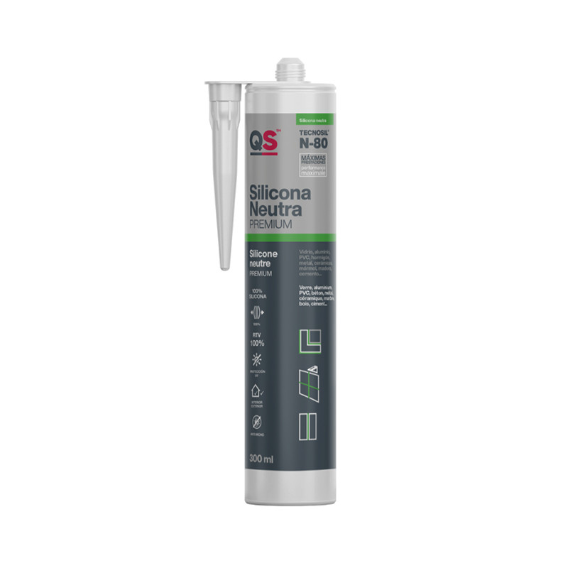 SILICONA NEUTRA N 80 BLANCA 300ML QS