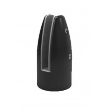 PINZA BARANDILLA REDONDA MC 209 D NEGRA ALTURA 130MM VIDRIO 12 16MM MP