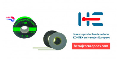 Nuevos productos de sellado KONTEX en Herrajes Europeos